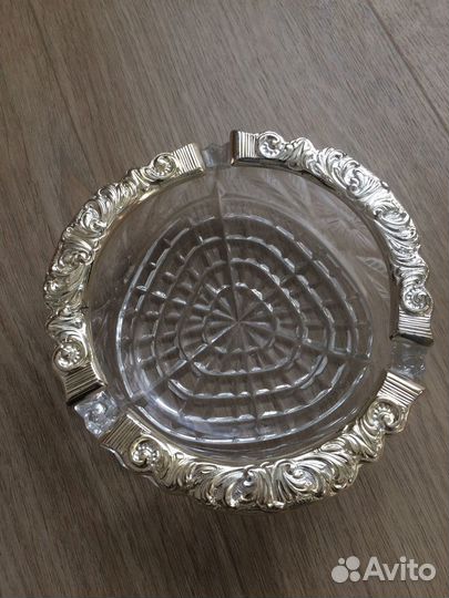 Хрустальная пепельница Chinelli