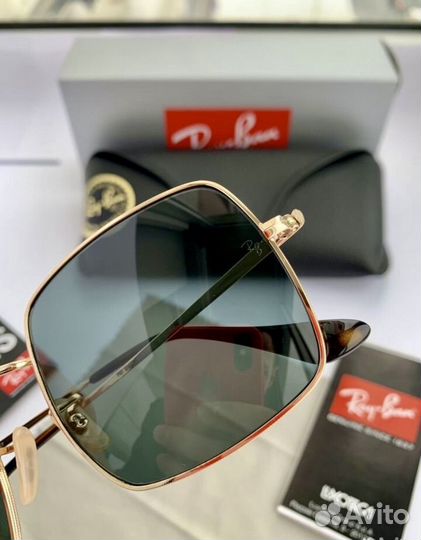 Очки ray ban square черный