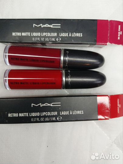 Жидкая помада Mac retro matte