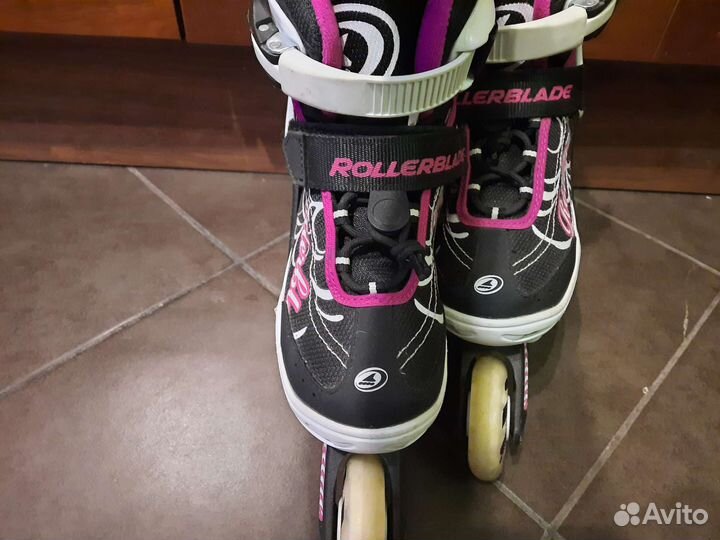 Роликовые коньки детские раздвижные