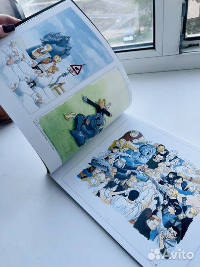 Fullmetal alchemist art book