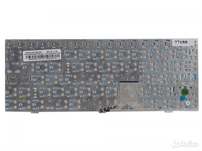 Клавиатура для Asus Eee PC 1000 1000H S101H Белая