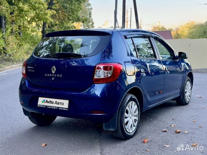 Renault Sandero 1.6 МТ, 2016, 83 170 км