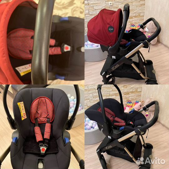 Коляска 3в1 icoo