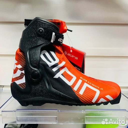 Лыжные ботинки Alpina ESK 3.0 Jr Red White Black