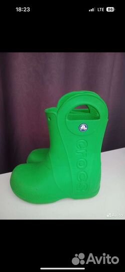 Резиновые сапоги crocs c10