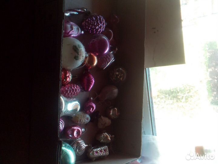 Елочные игрушки СССР советские