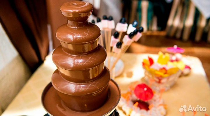 Шоколадный фонтан на праздник прокат