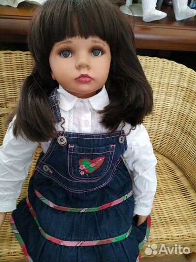 Фарфоровая кукла автора Донны Руберт