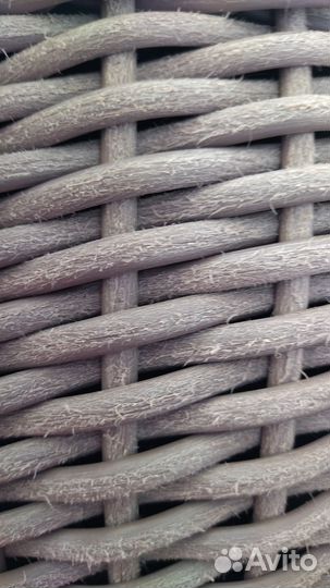 Набор кашпо из ротанга 3 шт Отличный подарок