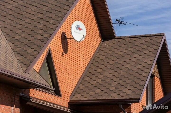 Гибкая черепица мягкая кровля