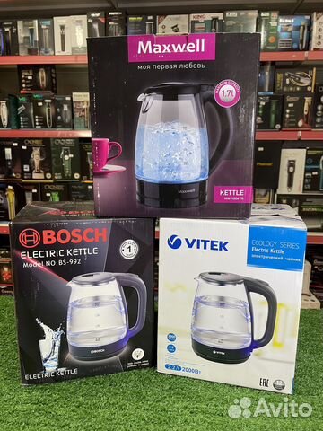 Электрический чайник VK-992. MW-1004 BS-992
