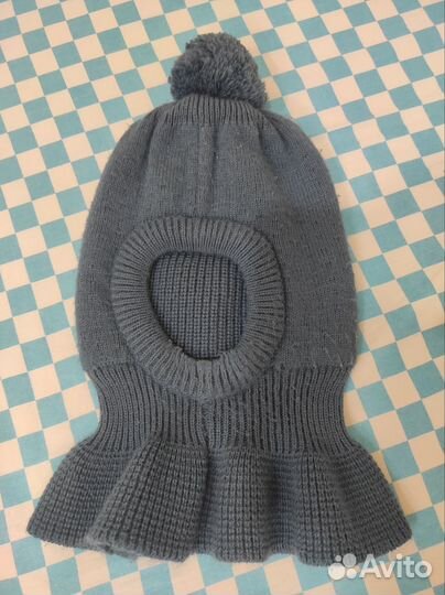 Шапка шлем зимняя