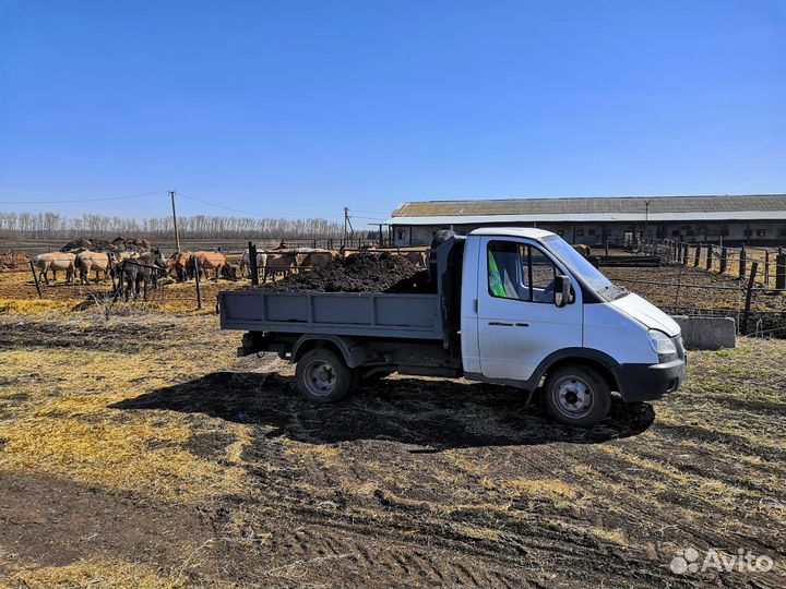 Перегной конский, навоз, песок