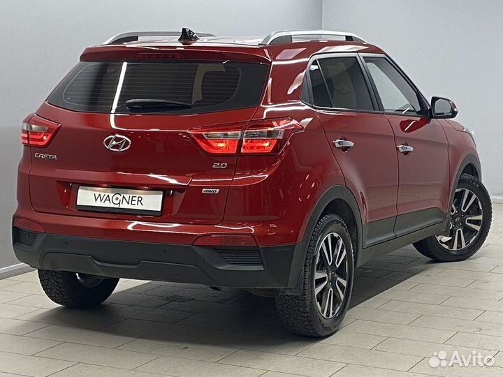 Hyundai Creta 2.0 AT, 2019, 51 497 км