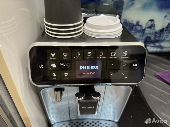 Кофемашина philips lattego 4346/70