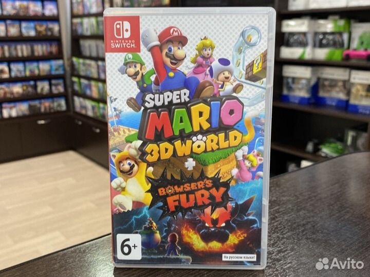Super Mario 3D World + Bowsers Fury (Switch)