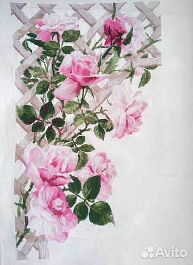 Вышивка крестом - Цветы