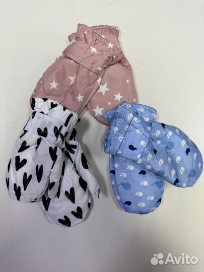 Варежки болоневые