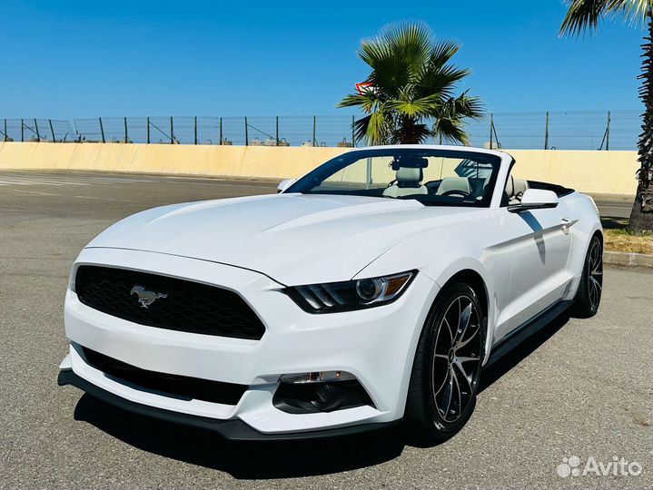 Аренда Кабриолета, прокат авто Ford Mustang Белый