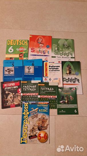 Рабочая тетрадь, учебник, контрольная