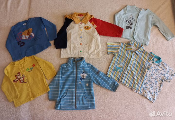 Детская одежда пакетом для мальчика 86 размер