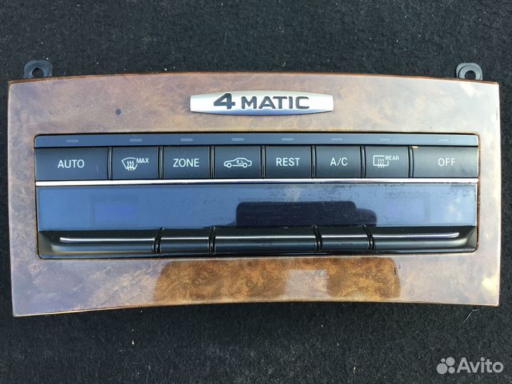 Блок управления климат контроль mercedes W212