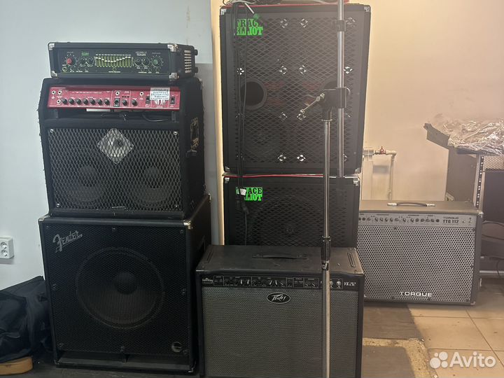 Ampeg Randall Fender Torque Swr Marshall Line6