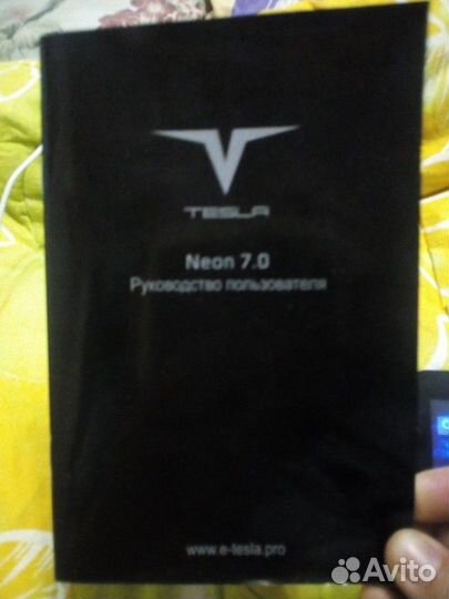 Планшет Tesla в рабочем состоянии