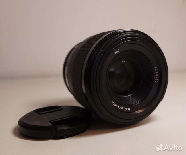 Объектив sony e 50mm f 1 8