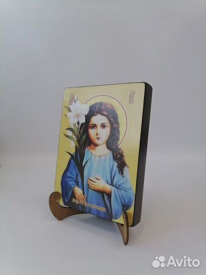 Пресвятая Богородица Трилетствующая, 15x20x3 см, а