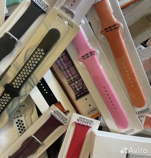 Ремешки для часов, чехлы