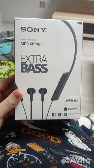 Беспроводные наушники sony