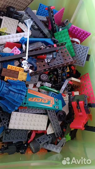 Lego ящик россыпью