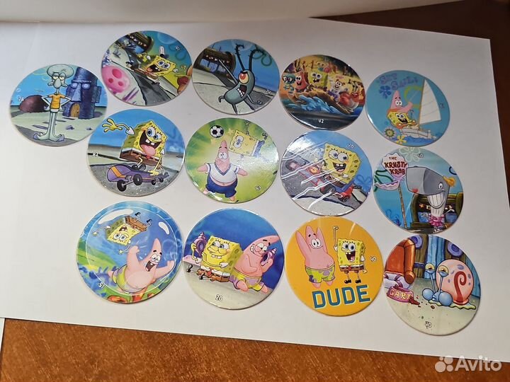 Фишки чипикао Губка Боб