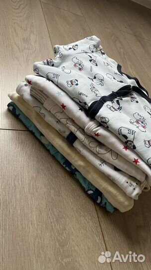 Пижамы пакетом на мальчика 80 размер
