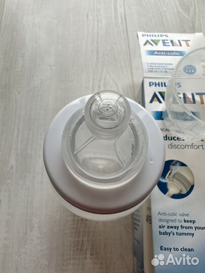 Бутылочка philips avent новая