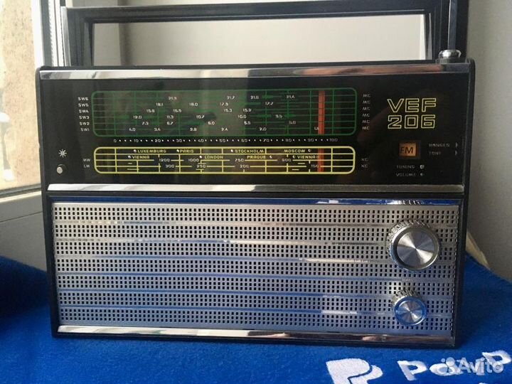 Радиоприёмники Vef -201,202,206 с fm диапазом