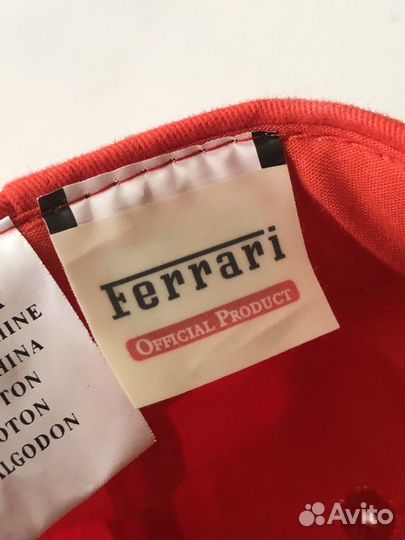 Бейсболка Ferrari gear