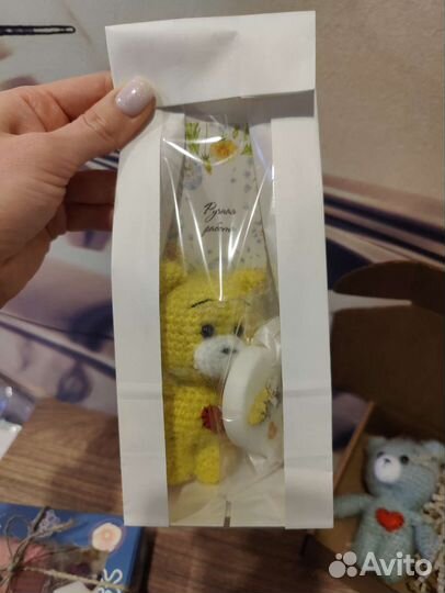 Необычный подарок (игрушка, свеча, саше)