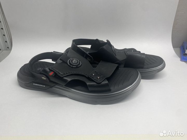 Сандали мужские черные 45 размер