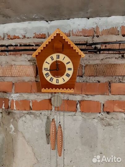 Настенные часы маяк СССР. С кукушкой