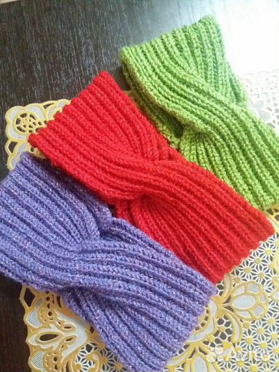 Повязка на голову ручной работы