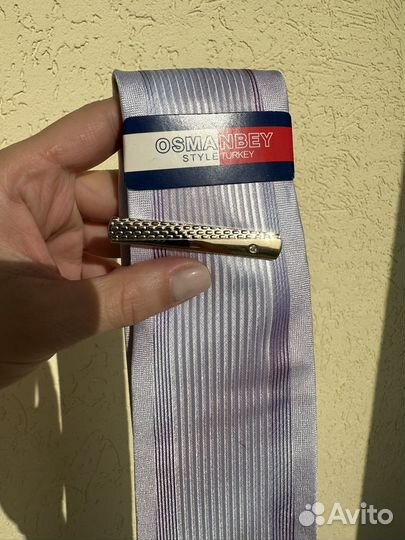 Галстук мужской шелковый новый