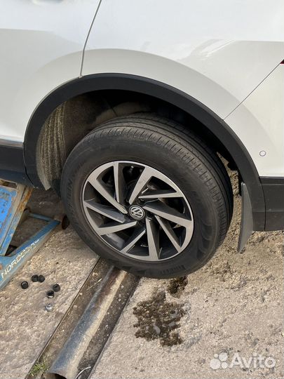 Колеса r17 оригинал tiguan skoda audi