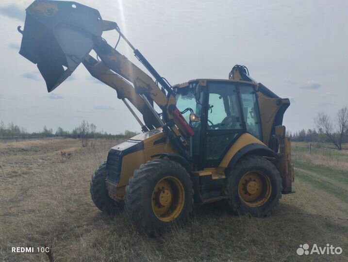 Экскаватор-погрузчик CAT 434F, 2014