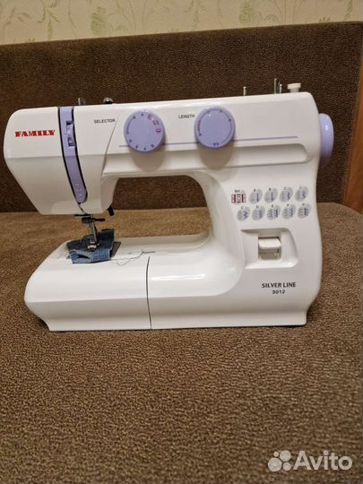 Швейная машина Family silver line 3012 бу