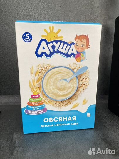 Молочная каша агуша овсяная