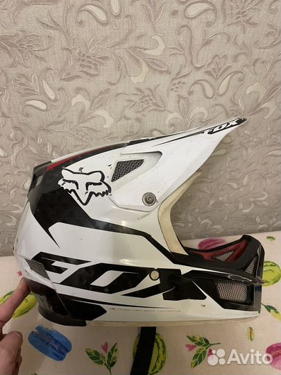 Велошлем фулфейс Fox rampage pro carbon