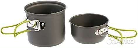 Набор посуды для похода, котелок